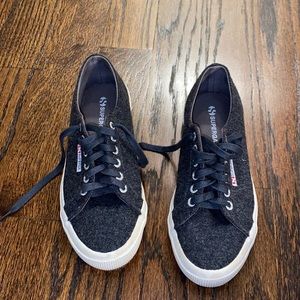 Superga’s woman sneakers size 8. WORN ONLY ONCE